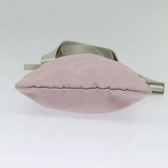 PRADA Shoulder Bag Nylon Pink Silver Auth fm4754 - Picture 13 of 16